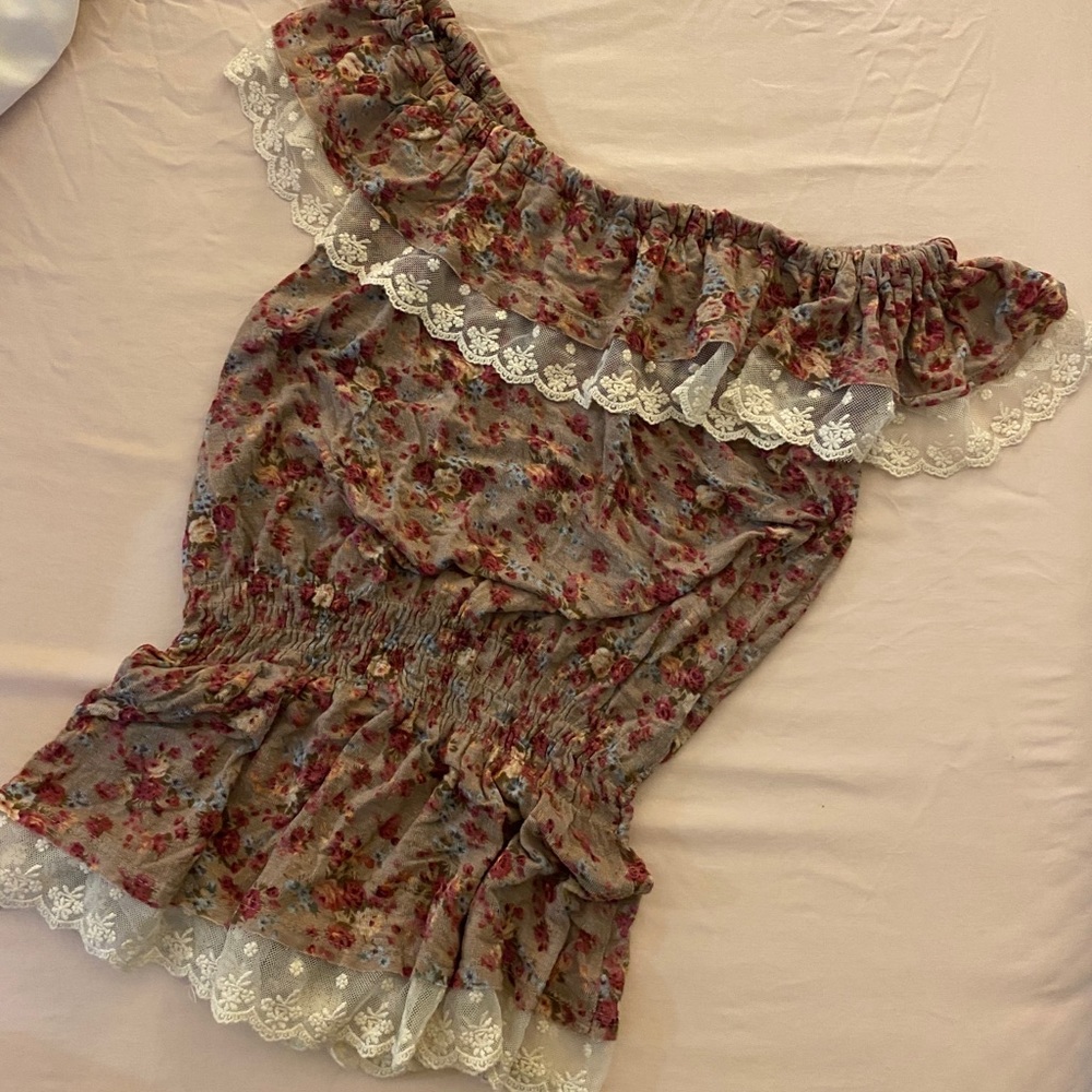 Off the shoulder blouse